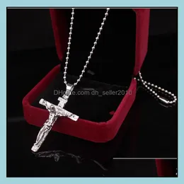 Pendant Necklaces Pretty Cross Beautifly Jewelry Chokeres Wholesale Jesus Necklace Drop Delivery 2021 Pendants Dhseller2010 Dht1W