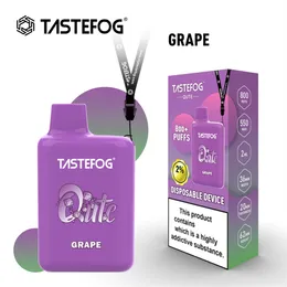 Pod jetable de vaporisateur de Vape de bobine de maille de Qute de Tastefog d'OEM/ODM avec la livraison rapide de certificat de la CE ROSH TPD de 2ml 2%