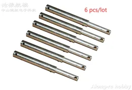 3 lub 6pcs 3 mm/4 mm lekkie aluminium antywibracyjne przekładnie lądujące z biegiem amortyzatora prosta pręt wstrząsowy dla samolotów RC