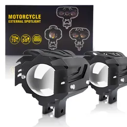 Motosiklet Aydınlatma Araba İş Led Işık Ledler Spotlight Lens Far For Spor ATV Jeep SUV için Yardımcı LED Farlar