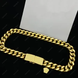 Incredibile braccialetto di design per collane con ciondolo da uomo Set di gioielli di design Catene d'oro da donna di lusso Braccialetti in oro Hip Hop V