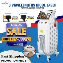 prezzo di depilazione laser a diodi 808nm per tutto il corpo diodenlaser 755 808 1064 eliminazione dei peli posteriori