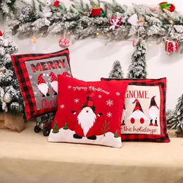 Yastık/dekoratif yastık kapağı yastık kılıfı yastık Noel dekoratif keten baskılı yastık kılıfları oturma odası sofacushion/dekoratif