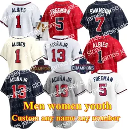 23 2022 Gold Program Jersey Ronald Acuna Jr. Ozzie Albies Matt Olson Dansby Swanson Max Fried Austin Riley Eddie Rosario Ian Anderson Adam