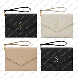 Ladies Designer Fashion Caviar MATELASS FLAP Clutch Bag Handbag TOTE Grain De Poudre Embossed Leather Cosmetic Bag Toiletry Bags Wallet High Quality TOP 5A 617662