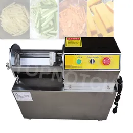 French Fries Machine Electric Commercial Automatic Cutting Cucumber Sweet Potato Pumpkin Taro Cutting Bar Maker