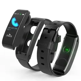 Brandneue Jakcom F2 Sports Armband Smart Watch mit Bluetooth Earphone Rufe Sleep Heart Free Monitor Bracelet270k