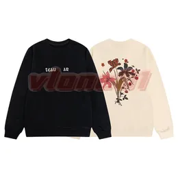 Men Womens Autumn Hoodies Mens Round Neck Long Sleeve T Shirts Couples High Street Black Apricot Sweatshirts Asian Size S-XL