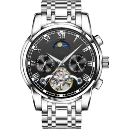 New Hollow Men's Brand Watch Men Automatic Mechanical Watch Fashion Waterproof