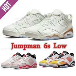 2022 Latest jumpman 6s Low mens basketball shoes womens 6 Atmosphere Lunar New Year Dongdan men Designer Fashion trainers outdoor sports sneakers size 36-47 US 5.5-13