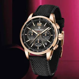 2022 NY PAGANI DESIGN CODE MÄNSVÄGNINGAR Märke Luxury Quartz Watch for Men Sport Waterproof Chronograph VK63 Sapphire Glass
