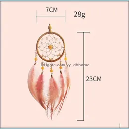 Другое домашнее декор мечты ловцы кулонная подвесная подвеска интерьер для девочек -перьев зеркало подвесное счастье по доставке орнамента 2 yydhhome dh9uo