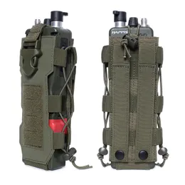 Outdoor Tactical Backpacks Molle Water Bottle Pouch Nylon Canteen Cover Holster Outdoor Travel Kettle Bag