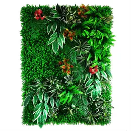 Ghirlande di fiori decorativi Erba artificiale Pianta Simulazione della parete Foglie succulente Prato finto 120x180 cm Decorazioni per la casa Piante per piante rampicantiDecor