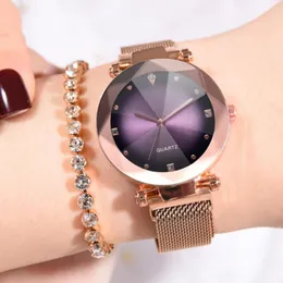 Armbandsur mode magnetit damer titta på studentmagnet spänne mesh bälte kvinna legering kvarts tendencia de mujer 2022 wristwatches