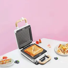 Br￶dtillverkare Electric Sandwich Maker Waffle Toaster Baking Multifunktionell frukostmaskin Takoyaki Sandwichera Non-Stick 220Vbread
