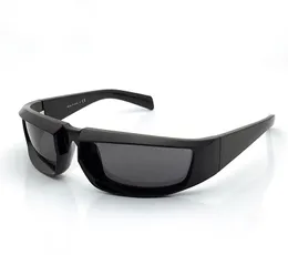 Роскошные дизайнерские солнцезащитные очки 25y для подиума для женщин и мужчин, винтажные очки для показа мод, летние очки на открытом воздухе, авангардный стиль, защита от ультрафиолета, с футляром