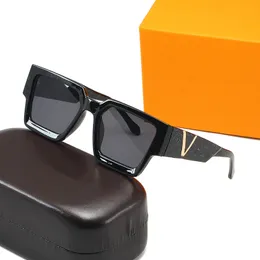 Men Women Designer Sunglasses Millionaire Square Frame Quality Outdoor Avant-garde Wholesale Style Glasses with Case 6200