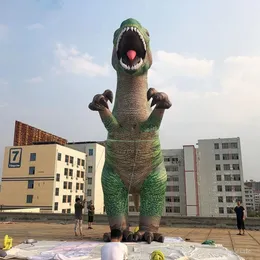 Wykonane na zamówienie gigantyczne 4 ml nadmuchiwane maskotki kreskówek dinozaur