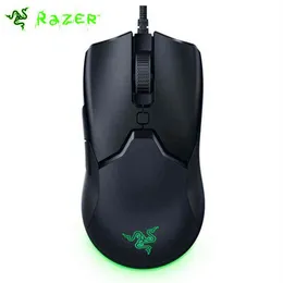 Razer Viper Mini Gaming Mouse G التصميم الفائق الوزن Chroma RGB Light DPI Sensor Mice J220523225M