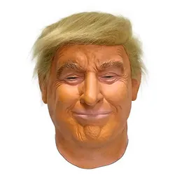 Halloween April's Wel's Day Feste Maschere Trump Face Mask Funny Costume Dress
