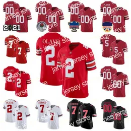 Nova camisa de futebol personalizada de Ohio State Buckeyes 15 Ezekiel Elliott 4 Julian Fleming 2 Chase Young 2 J.K. Dobbins 33 Master Teague III 18 Marvin