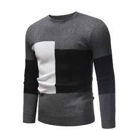 Autunno e inverno moda uomo comodo girocollo maglione cotone maglione pullover da uomo sottile maglione lavorato a maglia casual 220822