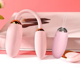 Sex toys Massaggiatori Meilian Double Head Remote Control Egg Skipping Wireless Adult Women's