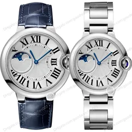 High Quality Ladies Watch Electronic Quartz Sport 33mm37mm Dial watch Moon Phase-Not Working