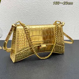 En iyi tasarımcılar çantalar çapraz vücut çantası kadın flip deri omuz çantası lüks için lady crossbody cüzdanlar Medusa kilit dekorasyon kum saati zinciri benzersiz kavisli şekil 11