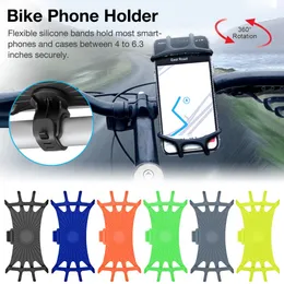 Cykeltelefonhållare för Moto Rack Universal 360 Rotertable Cart Mobile Mount för iPhone GPS -enhet