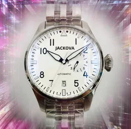 Большие дизайнерские часы Automatic Mechanical Mens Watch 2813 Montres Moupement Luminous 46 мм
