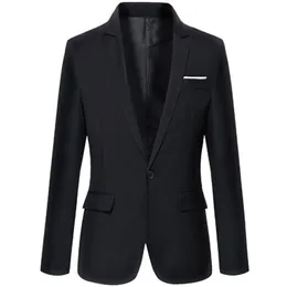 50 mężczyzn S Blazer Autumn Fashion Slim Business Formal imprezowy garnitur na imprezę Long Top Kurtowe ubranie 220822