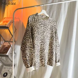 Пулверы свитеров Мужчина Leopard Design Design