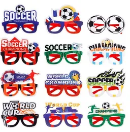 DHL Fashion Party Glasses Soccer Cheer Football Collectible Decoration Fan levererar 916