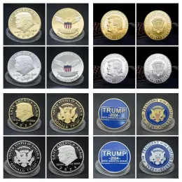 2024 Президент Дональд Трамп памятная монета Save America снова сувенирная коллекция