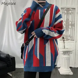 سترة pullovers الرجال العصرية الكلية الأزواج الرجعية النمط الكوري التصميم البسيط sport allmatch spring عارضة أساسية 220822