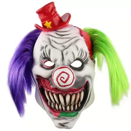 Stock Maschera di Halloween Horror Maschera di Carnevale Masquerade Cosplay Casco integrale per adulti Maschere spaventose per feste di Halloween