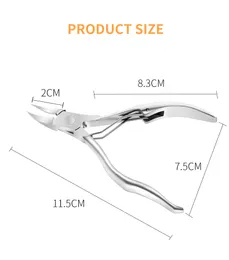 Outdoor Gadgets Professional Heavy Duty Thick Toe Nail Clippers Plier Steel Toenail Cuticle Nipper Trimming Scissor Plier Tool
