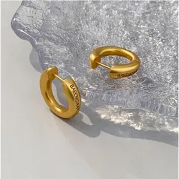 Charm Designer B Jewelry Damen-Ohrringe, klassische Creolen, modischer Stil, vergoldet, T230224