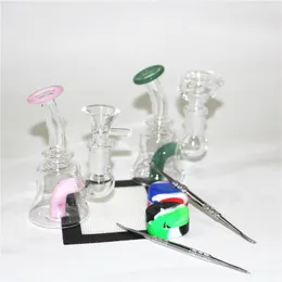 Hookahs Bongs Bowls Embudo Rig Accesorios Cuarzo Nails 18mm 14mm Macho Mujer Embriagador Fumar Tuberías de agua DAB Rigs Bong Slide