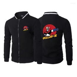 Men's Hoodies 2022 Spring Autumn Mazinger Z Robot Logo Hoodie High Quality Harajuku Peripheral Jacket Hip Hop Top Sweatshirt