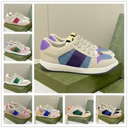 Designer GG's Casual Shoes Luxury Vintage Luxury Chaussures Scarpe da donna Donna Uomo Sneakers con suola oversize