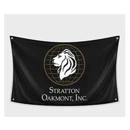 Stratton Oakmont Banner Flag 3x5ft Polyester Outdoor oder Indoor Club Digital314v