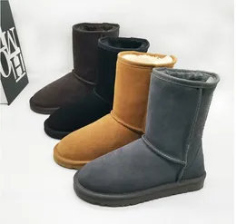 Stiefel Fabrik HEIßER 2020 Klassische Frauen beliebte Mode Australien Echtes Leder Stiefel Mode frauen Schnee Stiefel US5--US10