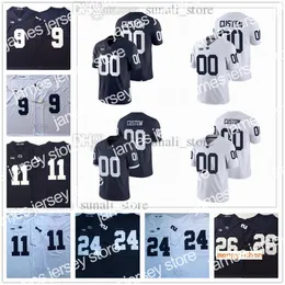 American College Football Wear Penn State Nittany Lions NCAA College 9 Trace McSorley Jerseys 26 Saquon Barkley 11 Micah Parsons 24 Akeel Lynch KJ Hamler 2 Marcus All