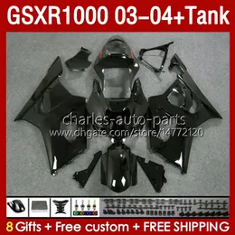 Moldões de injeção para Suzuki GSXR-1000 K 3 GSXR 1000 CC K3 GSXR1000 2003 2004 Corpo 147NO.72 GSX-R1000 1000CC 03 04 GSX R1000 2003-2004 OM