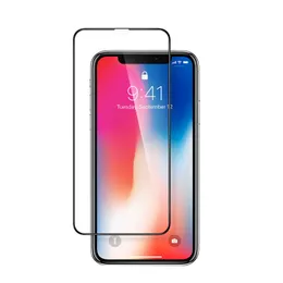 Protetores de tela 3D de alta qualidade Cobertura completa vidro temperado para iPhone 14 13 12 11 Pro Max x Xr 7 8 6s Samsung A70 Huawei P50 One Plus 9