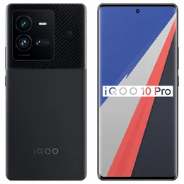 Orijinal Vivo IQOO 10 PRO 5G Cep Telefonu 8GB 12GB RAM 256GB 512GB ROM OCTA CORE 50MP NFC Android 6.78 "120Hz AMOLED Tam Ekran 3D Parmak İzi Kimliği Yüz Uyanık Akıllı Cep Telefonu