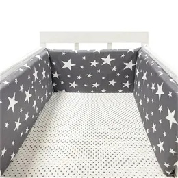 Yatak rayları 200x30cm bebek beşik çit pamuk koruma korkuluk, koruyucu oda dekor 220826 etrafında tampon tampon